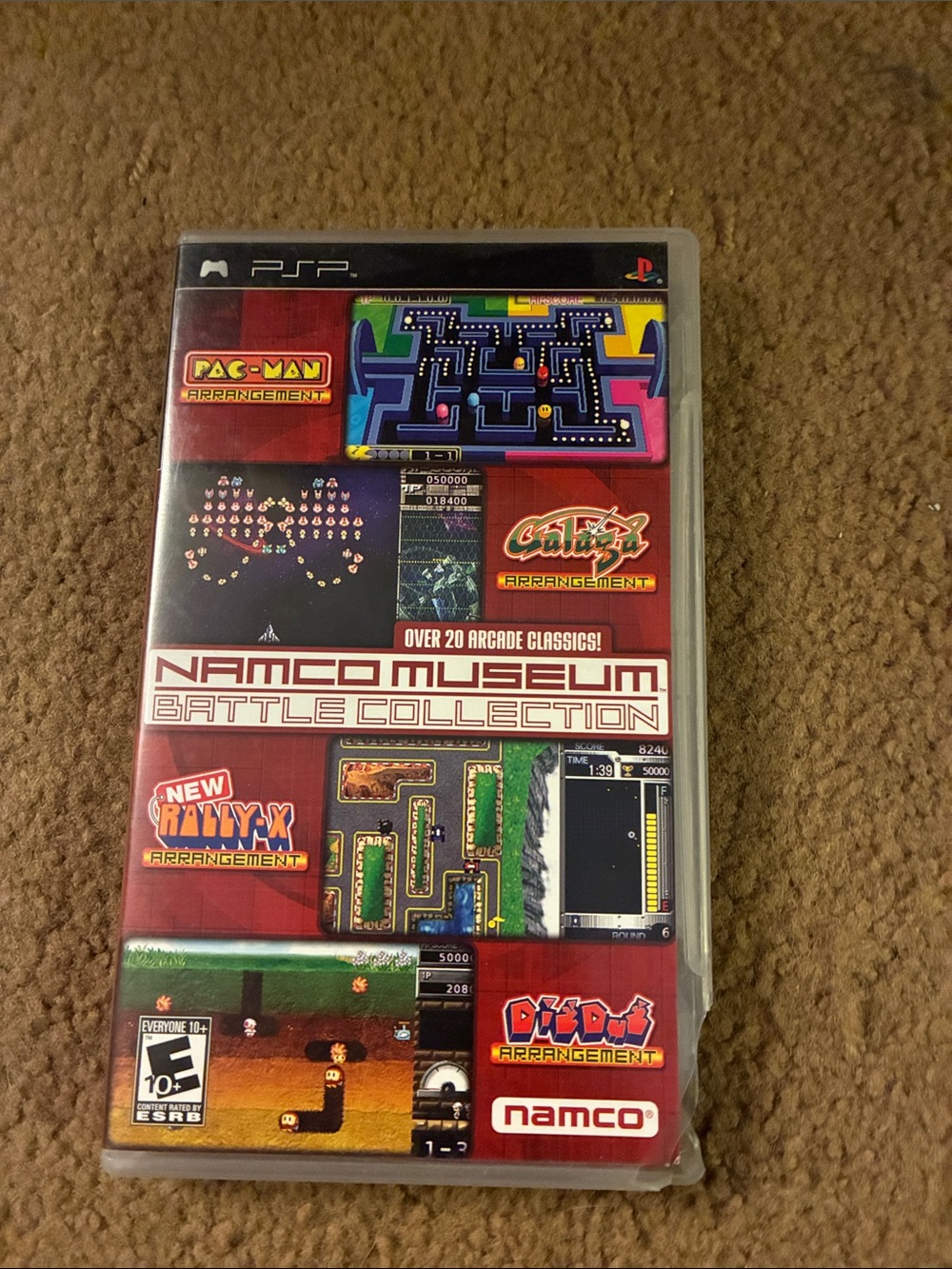 Museum Battle Collection for PSP - Red Cover